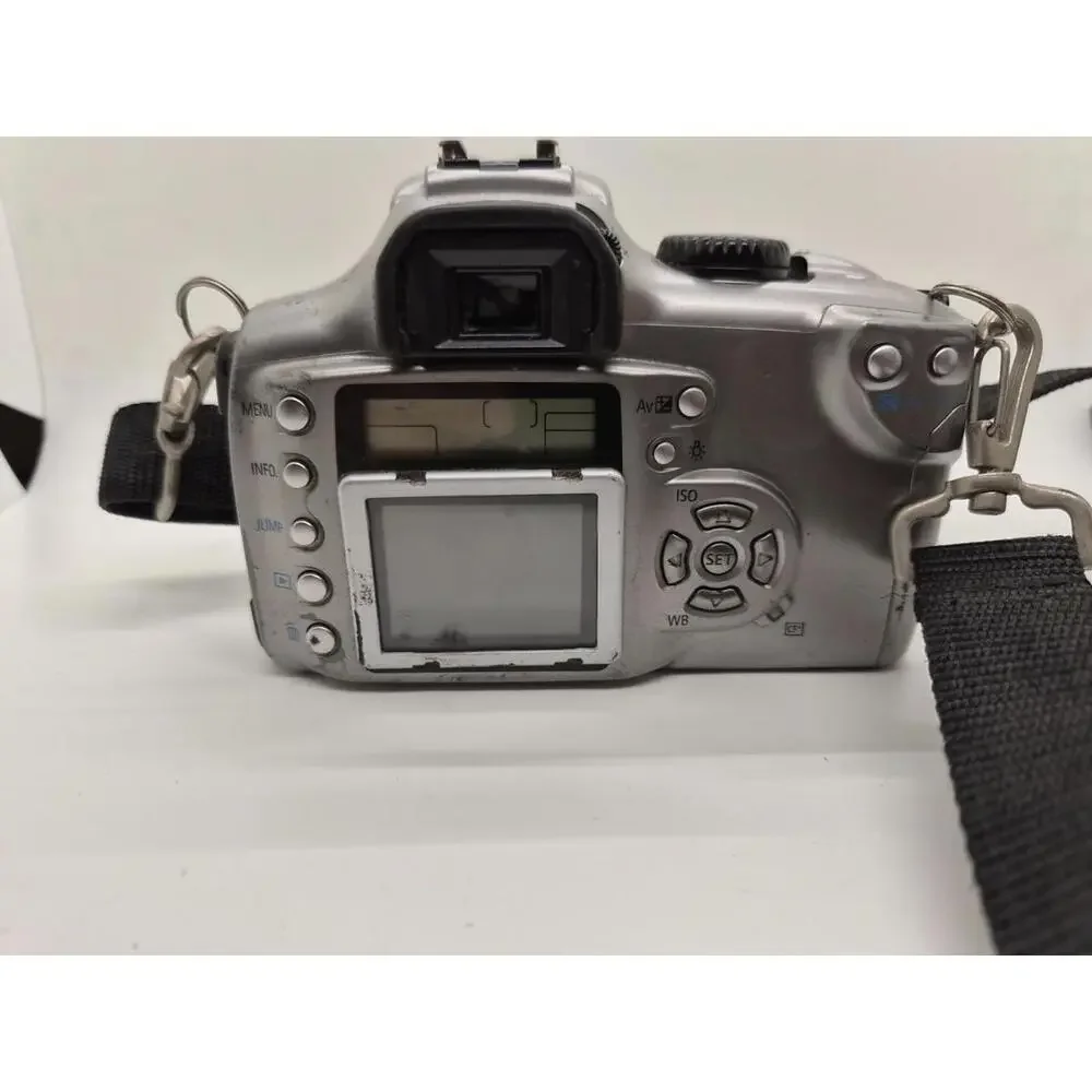 CANON EOS REBEL SILVER DIGITAL SLR CAMERA BODY NOT TESTED ONLY BODY